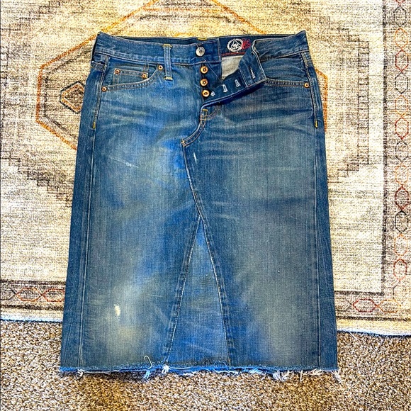 GAP Dresses & Skirts - GAP 1969 Denim Button-Up Skirt sz 4